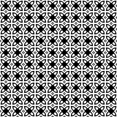 Abstract geometric seamless pattern. Black and white minimalist monochrome artwork with simple shapes.Black and White Flower of Life Sacred .Geometry Circle Pattern Abstract Background.Stylish Chaotic