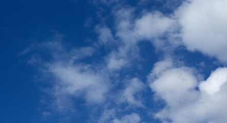 blue sky with clouds