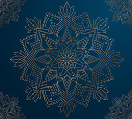 Beautiful mandala background template
