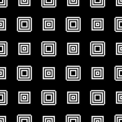Abstract geometric pattern with crossing thin straight lines. Stylish texture in Black color. Seamless linear pattern.Seamless geometric ornament based on traditional islamic art.Geometric pattern.