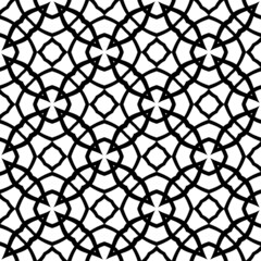 Abstract vintage geometric wallpaper pattern seamless background.Modern scandinavian style.Abstract classical background in black and white color.abstract texture, monochrome fashion design.