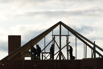 house roof construction