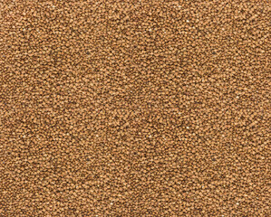 Full screen buckwheat grain for background. asian food