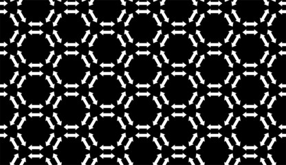 Seamless geometric pattern in op art design. Vector art.Vector seamless texture. Modern abstract background. Geometric pattern of rhombuses of different sizes.Vector seamless pattern. Modern stylish.