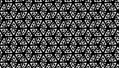 Geometric seamless patterns. Abstract geometric hexagonal graphic design print 3d cubes pattern. Seamless geometric pattern.Abstract background image with socialist elements on a black background.