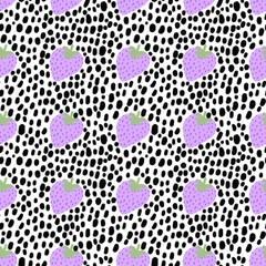 Summer seamless fruit pattern for fabrics and packaging and gifts and cards and kids