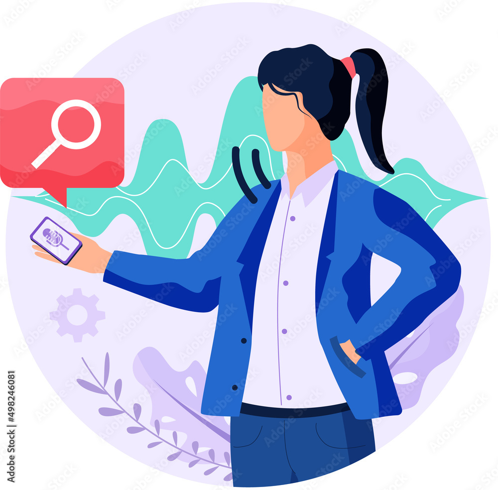 Poster voice assistant software agent perform tasks for user. speaker recognition, vote controlled smart sp