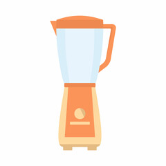 Electric stationary blender. Vector illustration