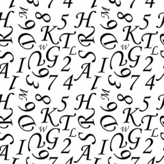 Abstract seamless Geometrical wavy pattern background texture. High quality photo.Abstract repeat backdrop. Design for prints, textile, decor, fabric.Seamless Decorative lattice for louver.