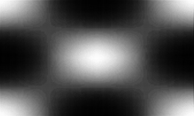 Vertical gradient halftone dots background. Pop art template, texture. Vector illustration.halfton pattern dot background texture overlay grunge distress linear vector.Black and white abstract.