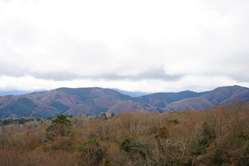 Mountain Range, Nishi-Izu Skyline in Shizuoka, Japan - 日本 静岡 西伊豆 スカイライン