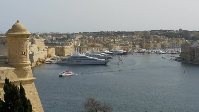 The Grand Harbour, Valletta