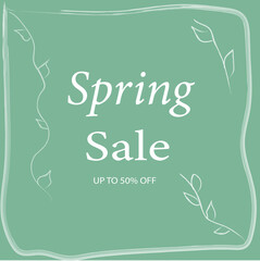 spring sale