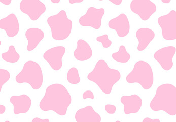 seamless pattern with cow print for banners, cards, flyers, social media wallpapers, etc.