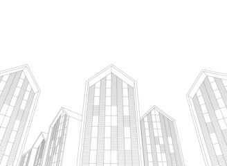 abstract city concept