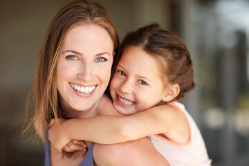 My daughter is my everything. Cropped shot of a mother and daughter spending time together at home.