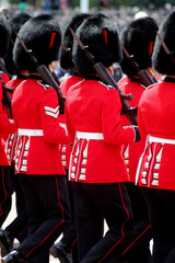 Trooping the Colour London England - obrazy, fototapety, plakaty