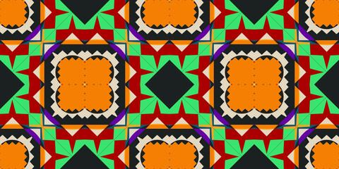 Obraz premium seamless ethnic pattern design.Geometric ethnic oriental ikat pattern traditional Design.ethnic oriental pattern,fabric,embroidery.Mexican pattern.merican pattern.latin african.indian fabric.Mexican