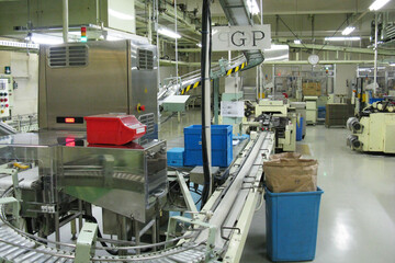 工場の製造ライン