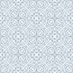 Ceramic tile seamless pattern. Wall or floor texture. Absrtract decorative porcelain pottery.
