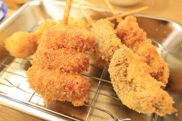 大阪の串カツ