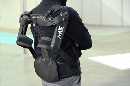 Introducing MATE, Comau Exoskeleton, an ergonomically designed wearable structure that increases work quality and efficiency Turin Italy April 6 2022