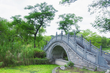 jiangtian jinshan temple scenic area bridge