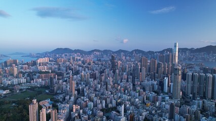 the old town area of Hong Kong named Sham Shui Po in Kowloon area