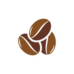 coffee bean icon vector illustration
