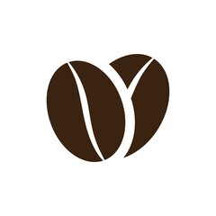 coffee bean icon vector illustration