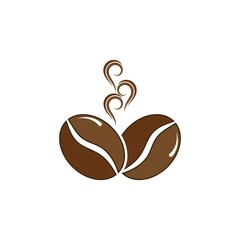 coffee bean icon vector illustration