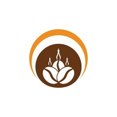 coffee bean icon vector illustration