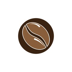 coffee bean icon vector illustration