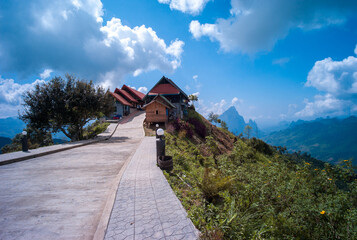 Phou Khoun Observation Site, Viewpoint on the way to Luang Prabang from Vang Vieng, Laos