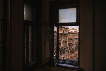 View from the window Saint Petersburg, Russia
