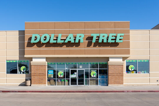 
Houston, Texas, USA - March 13, 2022: A Dollar Tree store in Houston, Texas, USA on March 13, 2022. Dollar Tree is an American multi-price-point chain of discount variety stores.
