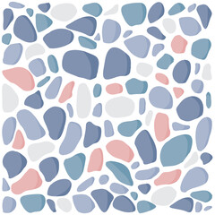 pebbles, label vector background
