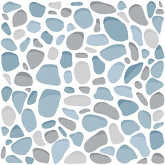 pebbles, label vector background