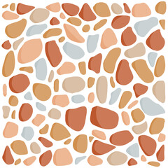 pebbles, label vector background