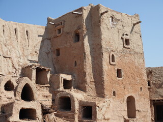 The reconstruction of ancient city and fortress. Horizontal view, can be used as background