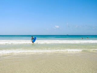 Beginner Surfer Girl