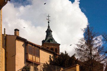 Ciudad de Segovia, en Castilla y Le&oacute;n, Espa&ntilde;a.