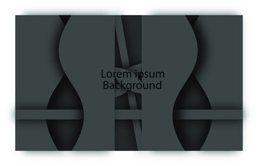 Abstract dark waved lines background