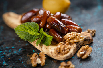 Fresh sweet dates fruit
