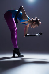 artistic girl dancer