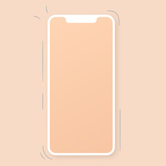 mobile phone template