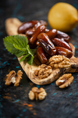Fresh sweet dates fruit