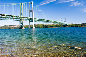 Fototapeta na wymiar Tacoma Narrow Bridge in Washington USA