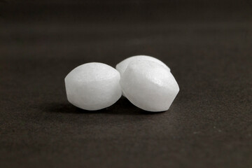 Naphthalene With Black Background