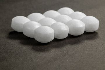 Naphthalene With Black Background